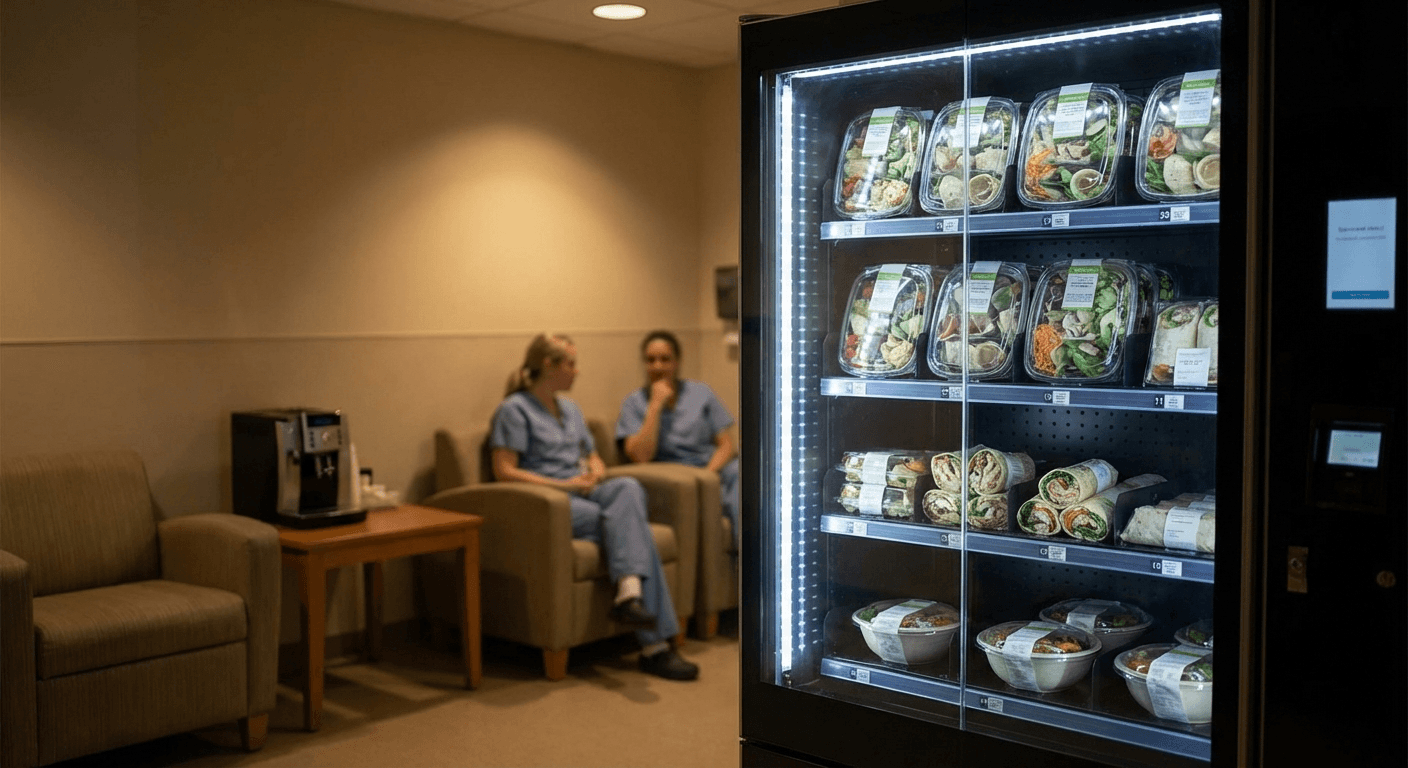 Fresh Food Vending for Emergency Departments: 24/7 Staff Nutrition