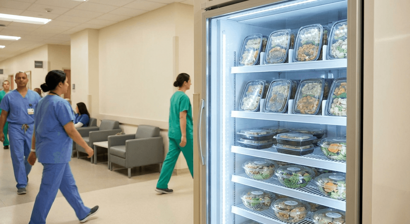 Why Hospitals Are Switching to Fresh Food Vending in 2026