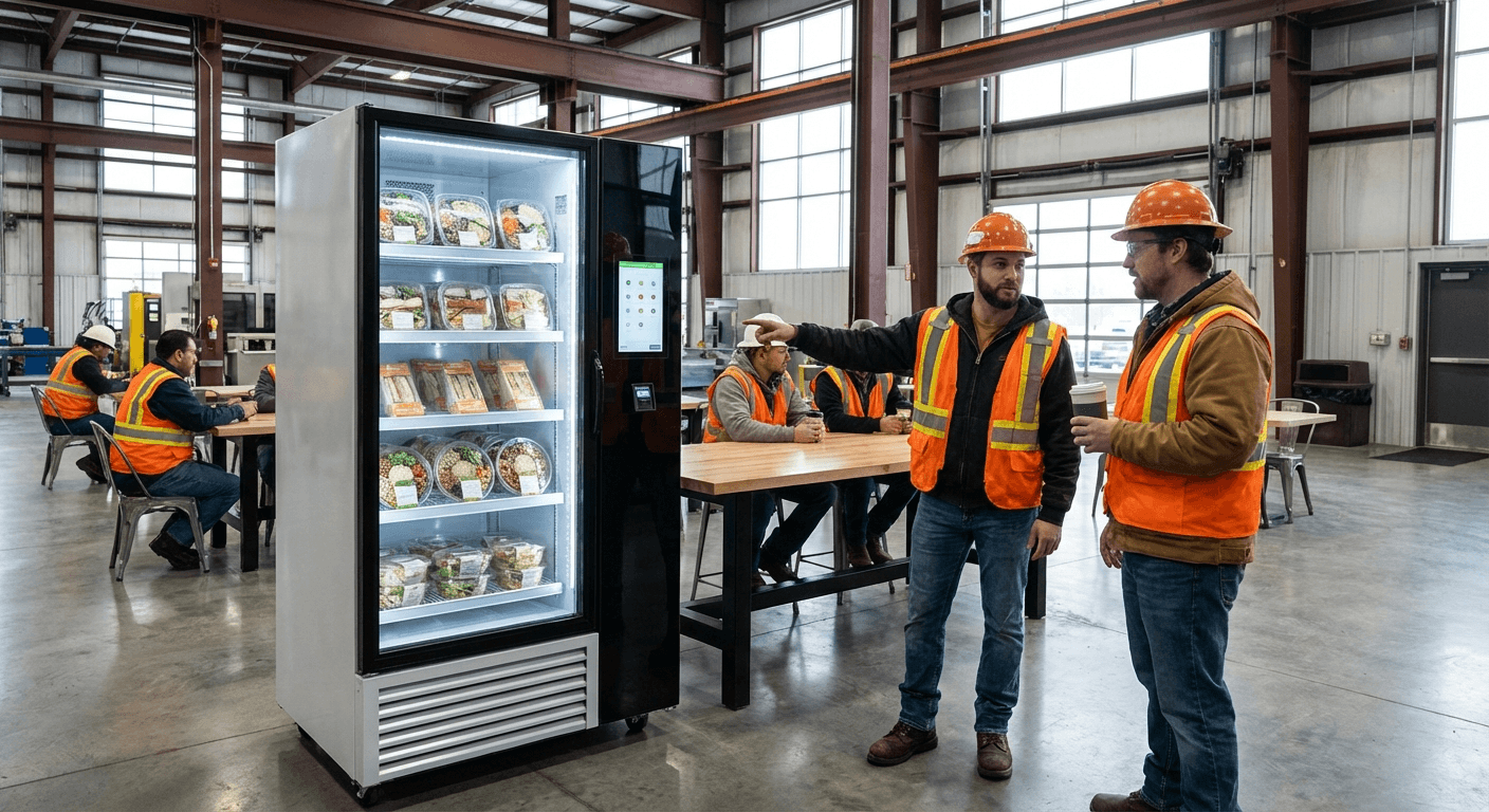 Smart Coolers for Manufacturing Plants: Solving Shift Worker Nutrition