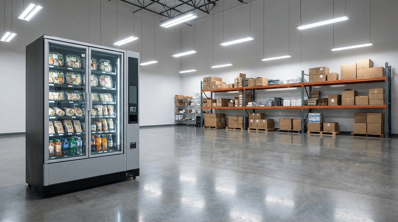 Fresh Food Vending for Warehouses and Distribution Center...