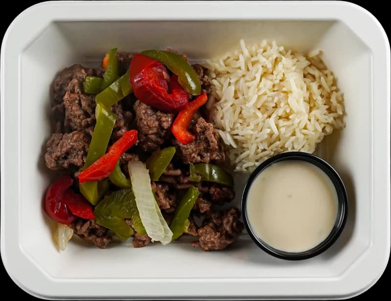 Birria Queso Beef Bowl