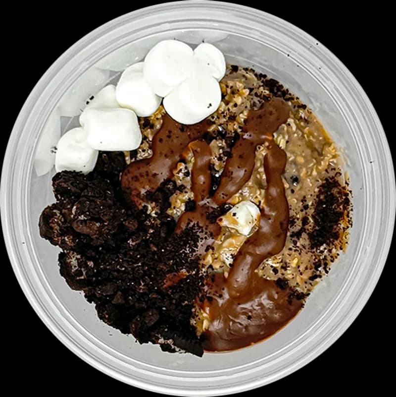 Cookies & Cream Overnight Oats